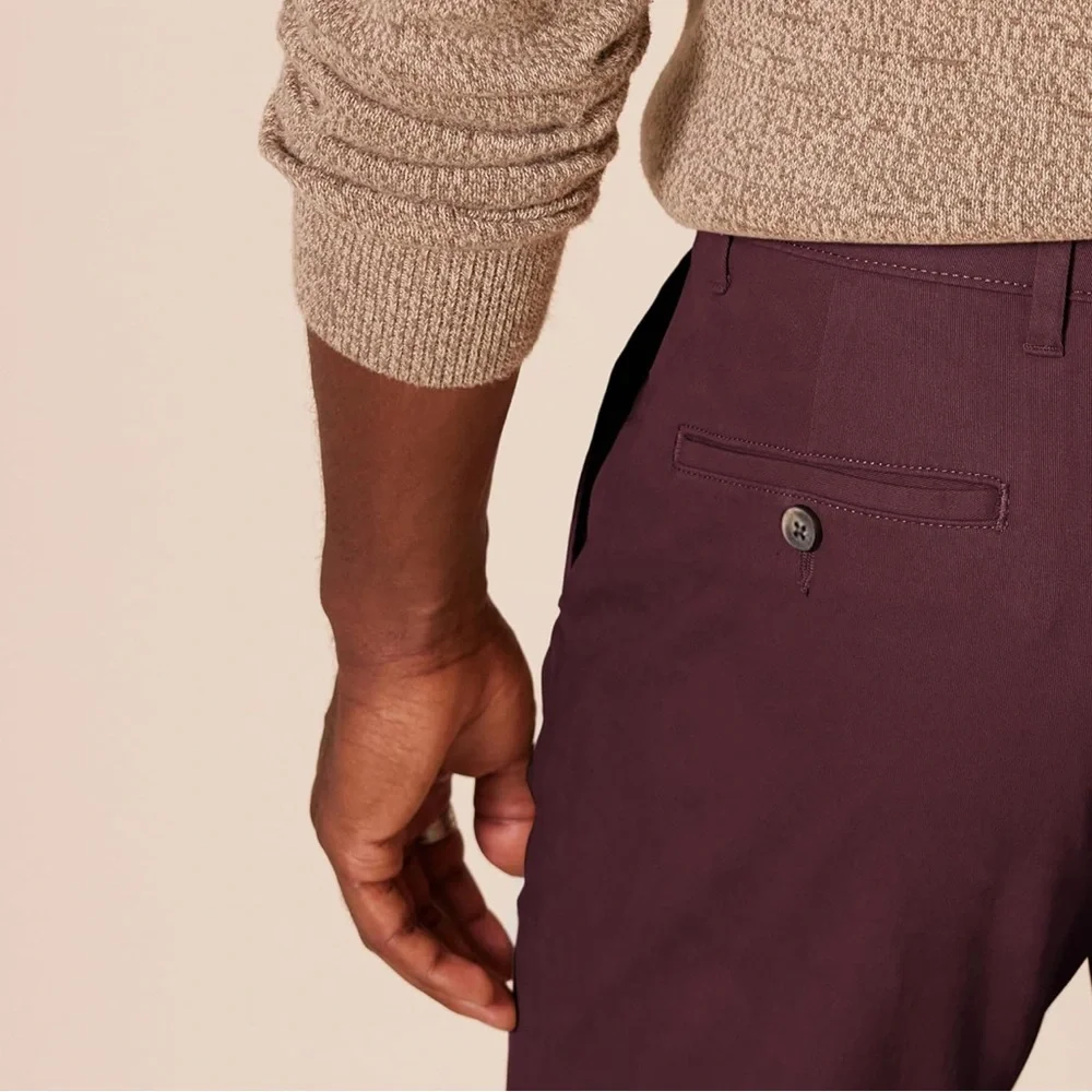 Amazon Essentials BUNDLE Mens Slim-Fit Casual Stretch Chino Pant
